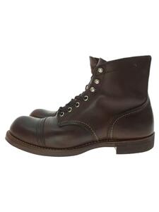 RED WING◆レースアップブーツ・アイアンレンジ/US8/BRW