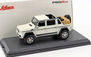 新品未開封 メルセデス・ベンツ G650 ランドレー オープン マイバッハ 2017 ホワイト 1/43 シュコー Mercedes-Benz Mybach