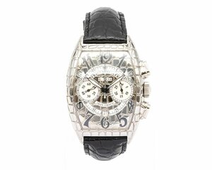 美品　FRANCK MULLER /フランク・ミュラー 8880 CC AT IRON CROCO ステンレス #jp27080