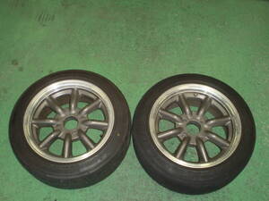 ワタナベ　7.5J-15　PCD114.3　4穴　2本　AE86　GX71　MZ11　