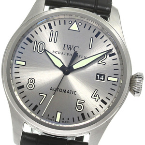 IWC SCHAFFHAUSEN IW325519 パイロットウォッチ マークXVI ファザー＆サン 自動巻き メンズ 良品 保証書付き_819678