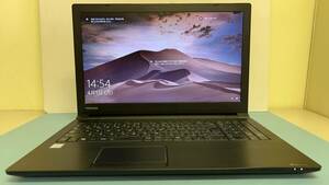 中古ノートパソコン★Windows10★Toshiba Core i3-6100U/@2.30GHz/4GB/HDD 500GB/15インチ以上★