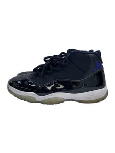 NIKE◆AIR JORDAN 11 RETRO/エアジョーダンレトロ/ブラック/378037-003/27.5cm/BLK//