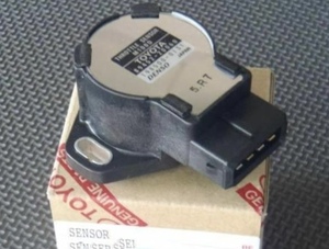 廃盤品トヨタ 純正 未使用品 AE86 レビン トレノ 4AG スロットルポジションセンサー レストア Levin Trueno 4AG Throttle Position Sensor