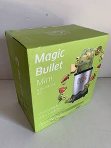 ⑤u879◆Magic Buller Mini マジックブレット ミニ◆フードプロセッサー FN005073 1台4役 多機能 ミキサー ショップジャパン 新品 箱付