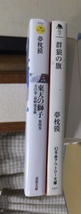 東天の獅子　第４巻　　天の巻・嘉納流柔術　　　　　　群狼の旗　　　　　　　　　夢枕　獏