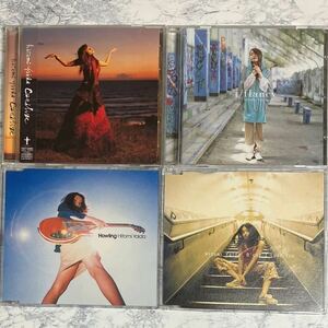 CD 矢井田瞳　 4タイトル　中古　アルバム　シングル　ヤイコ ・Candlize ・Howling ・B′coz I Love You ・i/flancy