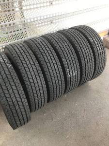 6本出品■スタッドレス　195/85R16　114/112　ヨコハマタイヤIG91■195-85-16　日野 デュトロ　キャンター等　引取可