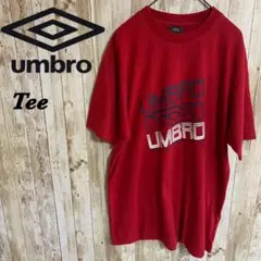 【C54】UMBROアンブロビッグロゴデザインTeeレッド