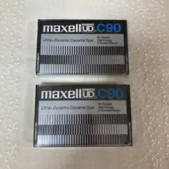 maxell UD C90 カセットテープ 2本セット