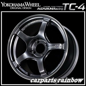 ★YOKOHAMA WHEEL ADVAN Racing TC-4 forJaoaneseCars 16×7.0J/7J 4/100 +31★GMR/レーシングガンメタリック★新品 1本価格★