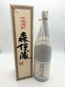 【東京都限定発送商品】【未開栓 箱付】1円～ 本格焼酎 森伊蔵 かめ壺焼酎 1800ml 25度 さつまいも 一升瓶 鹿児島県 国産 日本【古酒】