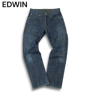 EDWIN エドウィン 503WF WILD FIRE★ USED加工 防風 防寒 裏起毛 デニム パンツ ジーンズ Sz.29　メンズ 日本製 バイク　A4B04840_9#Q