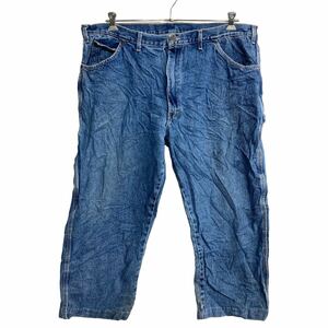 Dickies デニムパンツ W44 デニムパンツ リラックスフィット ビッグサイズ ブルー コットン 古着卸 アメリカ仕入 2311-60