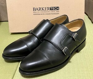 BARKER バーカー 4613EW10 DOUBLEMONK ダブルモンク ストラップ シューズ UK8 E 未使用 英国製 イギリス製 / チャーチ church