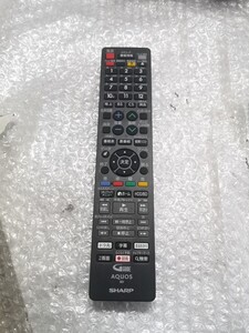 SHARP GB265PA BDリモコン 中古 綺麗 レタパ