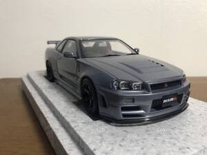 1/18 MOTORHELIX 日産 スカイライン GT-R ニスモ BNR34 CRS