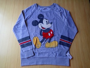 ★38a 新品 タグ付き DISNEY WORLD 長袖Tシャツ Ｍ フロリダ ディズニーワールド購入★アメリカ ロンT ミッキーマウス mickymouse