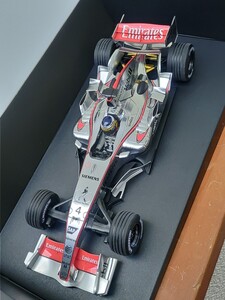 ☆ 稀少品！ディーラー別注箱！PMA1/18 マクラーレン メルセデス MP4/21 ハンガリーGP 2位 表彰台 2006年 #4 P.デラロサ ☆