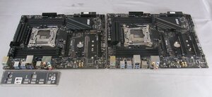 B43140 O-11065 MSI X99-S04A LGA2011-3 マザーボード 2枚セット ジャンク