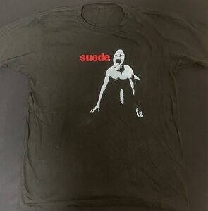 SUEDE Tシャツ レア ツアー スエード ブラー Oasis Primal Scream rare tad smiths スミス モリッシー RIDE Elastica Radiohead BLUR