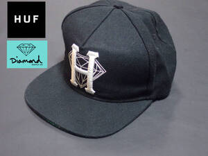 HUF diamond supply co コラボ　キャップ　ハフ　ダイヤモンドサプライ　lakai altamont brixton