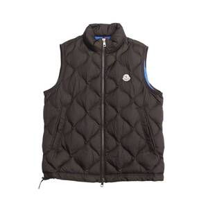 MH1089□モンクレール/MONCLER*メンズ4*ALLEMONT GILET*18年*ダウンベスト/ジレ*ナイロン*ブラック系/黒系