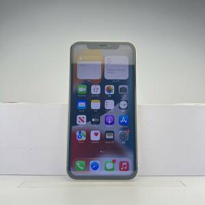 iPhone 11 64GB ホワイト SIMフリー Dランク 中古本体 スマホ スマートフォン 白ロム [出品ID：23136]