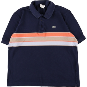 古着 ラコステ LACOSTE 半袖 ポロシャツ 6 メンズL /eaa351456