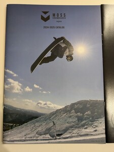 24-25 MOSS SNOWBOARD CATALOG モススノーボード　カタログ23-24 FLUX CATALOG フラックス カタログ