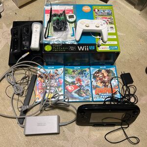 Nintendo WiiU ファミリープレミアムセット他ソフト付バーチャルコンソールも