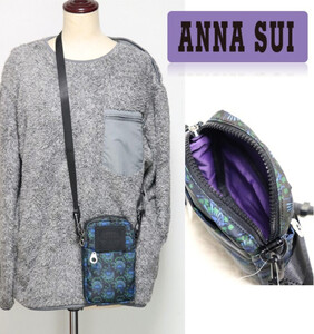 新品タグ付き【ANNA SUI アナスイ】ジャーニー ミニショルダー バッグ マルチバッグ v6133