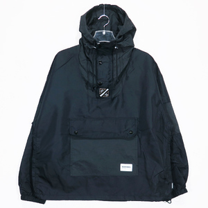 NEIGHBORHOOD ネイバーフッド 24AW ANORAK JACKET 242TSNH-JKM11 アノラック ジャケット プルオーバー アウター ブラック Deck