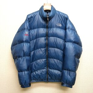 THE NORTH FACE ノースフェイス サミットシリーズ アコンカグア ダウンジャケット メンズ Lサイズ 正規品 ブルー D8401