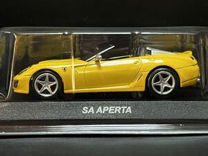 京商 1/64 フェラーリミニカーコレクション9NEO SA APERTA アペルタ イエロー