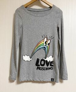 LOVE MOSCHINO ロンT 美品