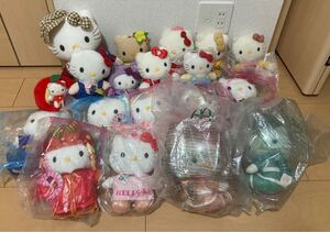 【1円スタート】Sanrio●サンリオ●EIKOH●ハローキティぬいぐるみまとめ●マクドナルドコラボ●ウエディング●ナース●りんご●当時物