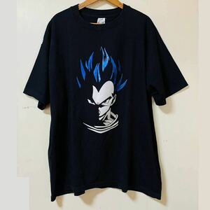 アメリカ販売品 ベジータ古着Tシャツ 2XL ドラゴンボール アニメT キャラクターT VEGITA スーパーサイヤ人 DRAGON BALL