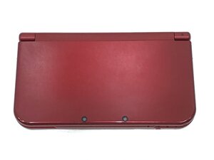 △【4】初期化済み new NINTENDO 3DS LL RED-001 メタリックレッド 同梱不可 1円スタート