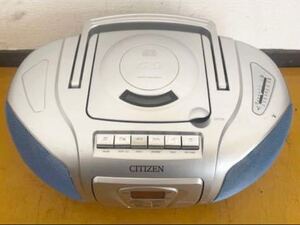 CITIZEN CD105J CD ラジオカセットテープ