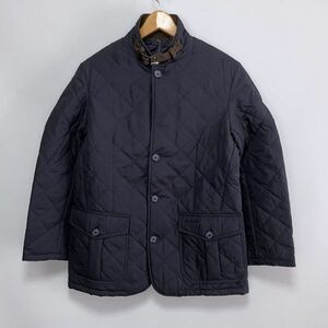 新品未使用・Barbour・QUILTED LUTZ SL・サイズS・NAVY・バブアー・ビデイル・英国王室御用達・レアモデル