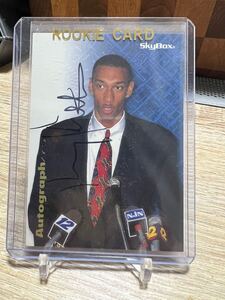 1996-97 SkyBox Autographics Kerry Kittles RC 直筆サイン入りルーキーカード ケリー・キトルズ auto