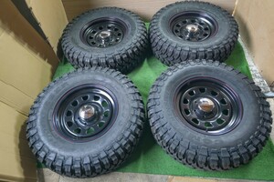 中古タイヤホイール COMFORSER CF 3000 265/75R16LT DAYTONA 16×7j +18 6H 139.7 バリ溝 キレイめ A481