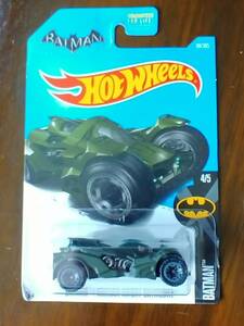 ミニカー ☆ バットマン　バットマンカー （ホットホイール ホットウィール HOTWHEELS）　