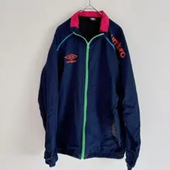 umbro ウィンドブレーカー ネイビー ピンク　胸囲92