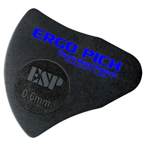 ギターピック 2枚セット イーエスピー 0.6mm ERGO PICK 06 ESP