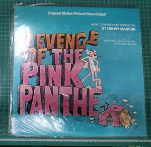 【LP】US盤　REVENGE OF THE PINK PANTHER　HENRY MANCINI　ピンク・パンサー 4　レコード　サントラ　OST UA-LA913-H●H3625