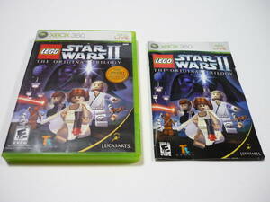 [管00]【送料無料】ゲームソフト XBOX360 北米版 LEGO STAR WARS II：THE ORIGINAL TRILOGY スターウォーズ(国内版本体動作不可)