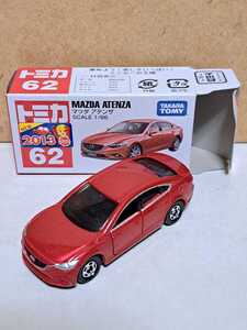 62 マツダ アテンザ 2013 新車シール # TAKARA TOMY ロゴ ベトナム製 開封品 中古 トミカ ミニカー