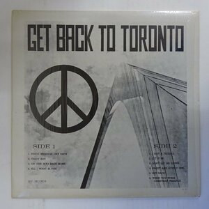 11204018;【Unofficial/シュリンク】The Beatles / Get Back To Toronto